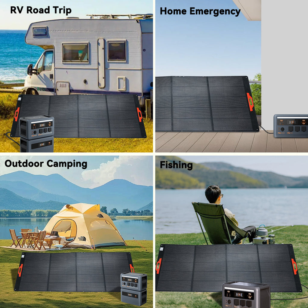 OSCAL PowerMax 400 PLUS High-Efficiency Solar Panels