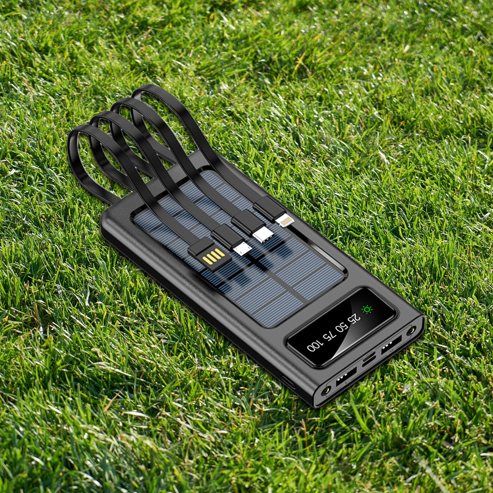 LED Portable Solarsync Power Bank – Never Be Caught Without Power