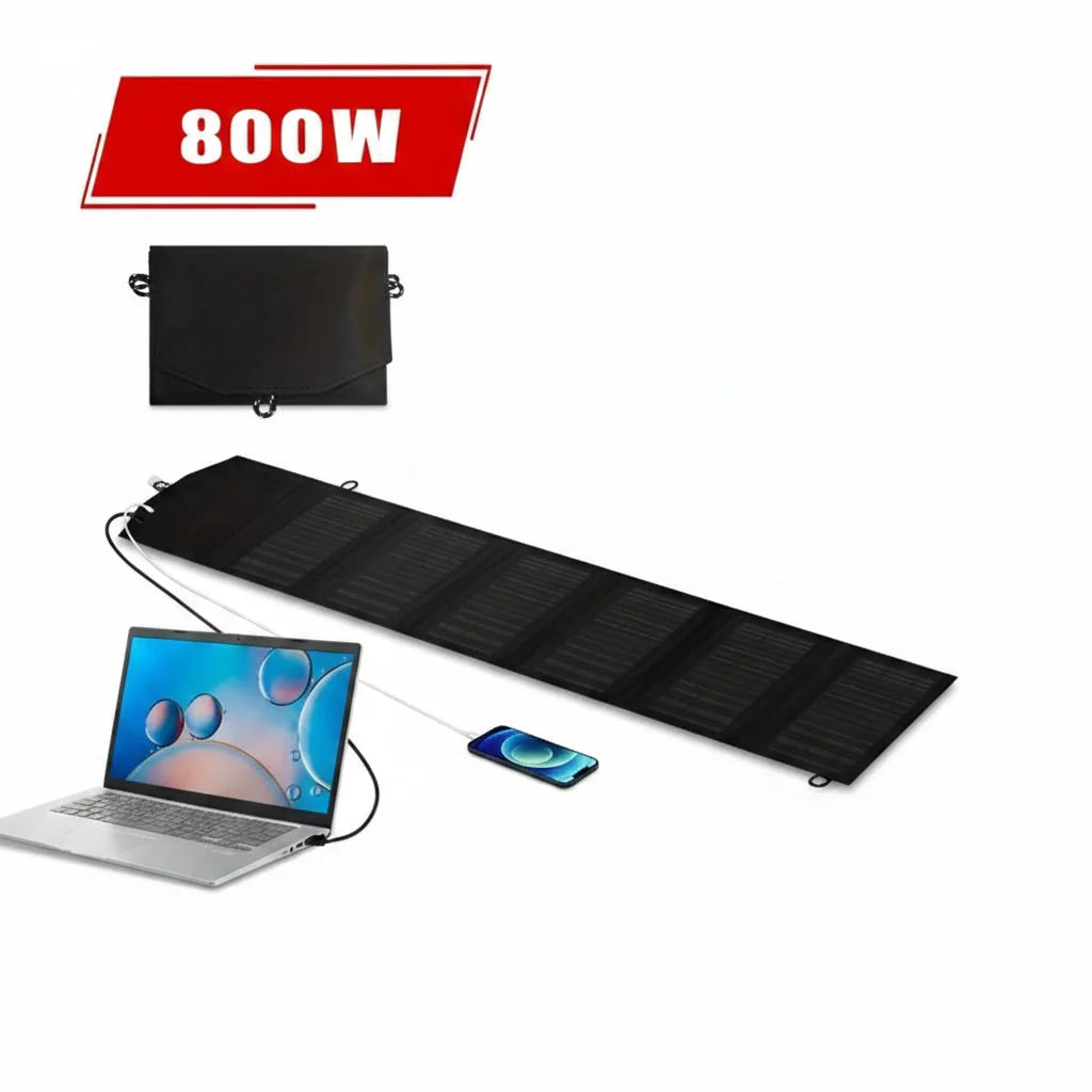 NNEOBA 800W Foldable Outdoor Solar Panel Kit