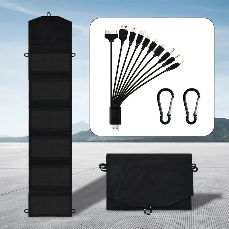 NNEOBA 800W Foldable Outdoor Solar Panel Kit